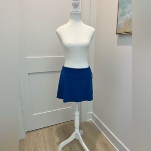 FILA PerformaEnergy tennis A-Line skort blue NEW sweat wicking stretchy medium